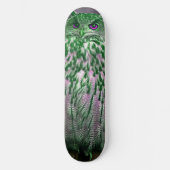 Groene boomschaarplaat persoonlijk skateboard (Voorkant)
