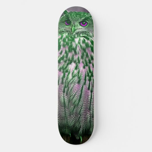 Groene boomschaarplaat persoonlijk skateboard (Voorkant)