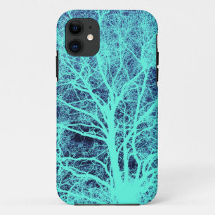 Groene boomsilhouet Case-Mate iPhone case