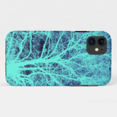 Groene boomsilhouet Case-Mate iPhone case (Achterkant (horizontaal))