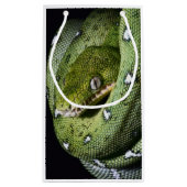 Groene boomslang emerald boa in Bolivia Klein Cadeauzakje (Achterkant)