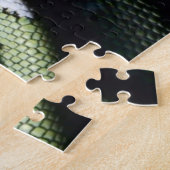 Groene boomslang emerald boa in Bolivia Legpuzzel (Zijkant)