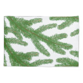 Groene boomtakken kussensloop (Achterkant)
