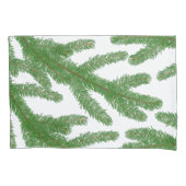 Groene boomtakken kussensloop (Voorkant)