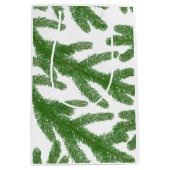 Groene boomtakken medium cadeauzakje (Voorkant)