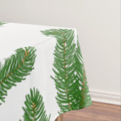 Groene boomtakken tafelkleed (Voorbeeld)