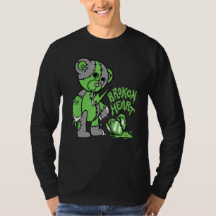 Groene Boon 5s Verliezer Hart Drip 5 Retro Groene T-shirt