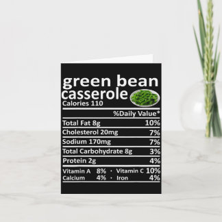 Groene Boon Cerole Voeding Voedingsfeiten Grappige Kaart