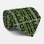 Groene Boon, Groente Stropdas (Opgerold)