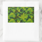 Groene Bos Camo Sticker Ammo Kan Opbergbak (Tas)