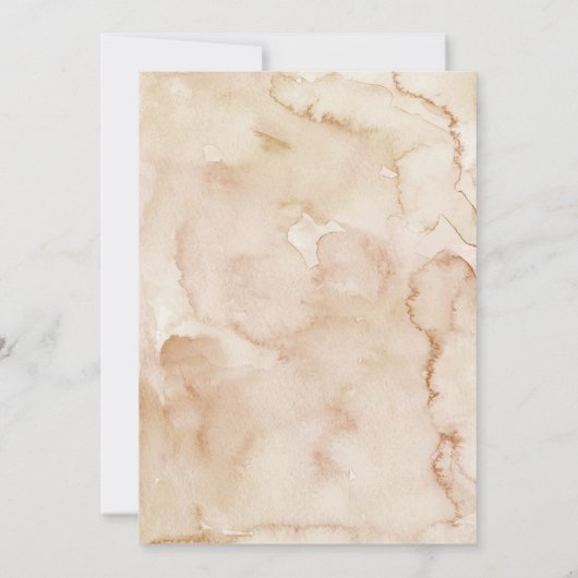 Groene Bos Wolf Howling Verjaardag Kaart (Achterkant)