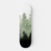 Groene bosdroom #1 #decor #art persoonlijk skateboard (Voorkant)