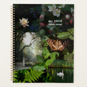 Groene Bosdroom Collage Planner