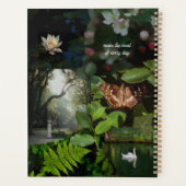 Groene Bosdroom Collage Planner (Achterkant)
