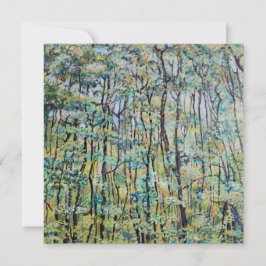 Groene bosschildering