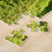 Groene bossen legpuzzel (Zijkant)