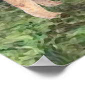 Groene Bossen Poster (Hoek)