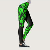 Groene bossen van bomen leggings (Rechts)