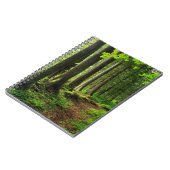 Groene boswandeling landschappelijk notitieboek (Linkerzijde)