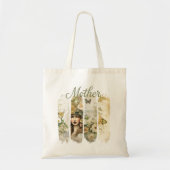 Groene Botanica Canvas tas (Voorkant)