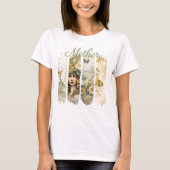 Groene Botanica moeder T-shirt (Voorkant)
