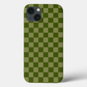 Groene botanische gebarsten luxe esthetisch Case-Mate iPhone case (Achterkant)
