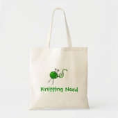 groene breinaalden, Nerd Tote Bag (Voorkant)