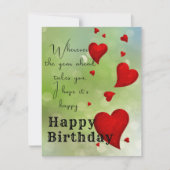 Groene brief kaart (Voorkant)