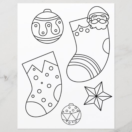 Groene brief van Santa voor kinderen in het Spaans (Achterkant)