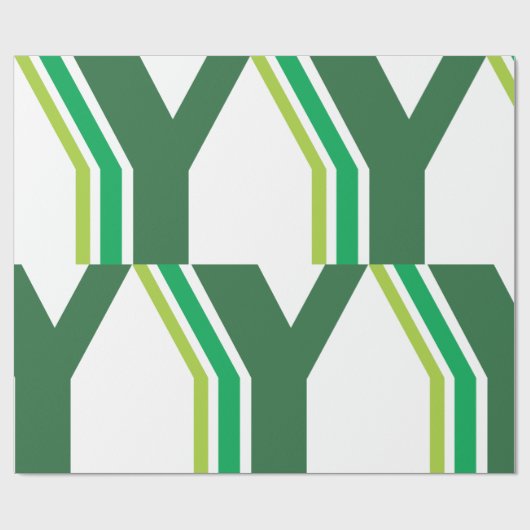 Groene brief Y Cadeaupapier (Vlak)