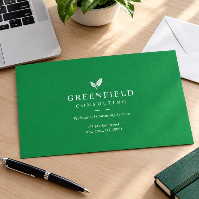 Groene Briefhoofd | Aangepaste Zakelijke Briefpapi (Creator heeft geüpload)