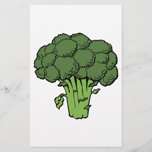Groene Broccoli Flyer (Voorkant)