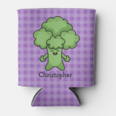 Groene Broccoli Gepersonaliseerde Blikkoeler Blikjeskoeler (Voorkant)