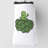 Groene broccoli golfheadcover (Draai 90)
