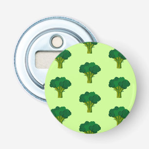 Groene Broccoli Groente Gezond Eten Plant Button Flesopener