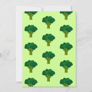 Groene Broccoli Groente Gezond Eten Plant Kaart