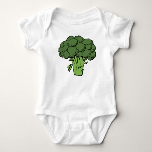 Groene broccoli romper (Voorkant)