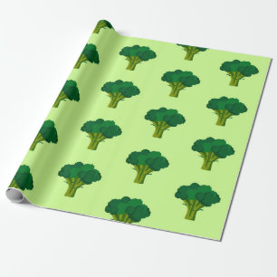 Groene Broccoli Vegetable Healthy Eating Veggie Cadeaupapier