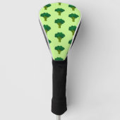 Groene Broccoli Vegetable Healthy Eating Veggie Golfheadcover (Voorkant)