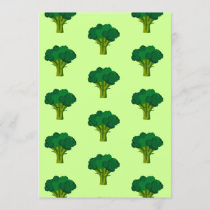 Groene Broccoli Vegetable Healthy Eating Veggie Kaart