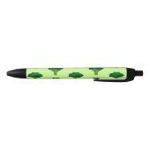 Groene Broccoli Vegetable Healthy Eating Veggie Zwarte Inkt Pen (Bodem)