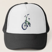 Groene Brompton-fiets Trucker Pet (Voorkant)