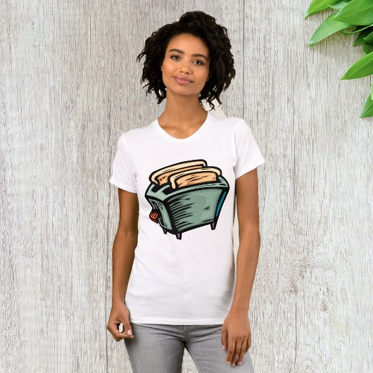 Groene broodrooster Vrouwen T-shirt
