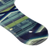 Groene brug, in de sneeuw snijplank (Hoek)