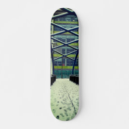 Groene brug persoonlijk skateboard