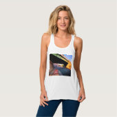Groene brug tanktop (Volledige Voorkant)