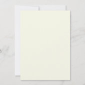Groene bruid om te zijn | Modern Script-Vrijgezell Kaart (Achterkant)