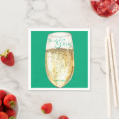 Groene Bruids Brunch & Bubble Shower Servet (Insitu)