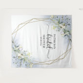 Groene bruids-shower-achtergrond fotoprops wandkleed (Voorkant (horizontaal))