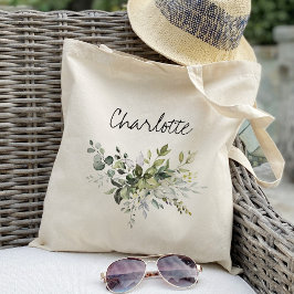 Groene Bruidsmeisje Huwelijkstas Tote Bag